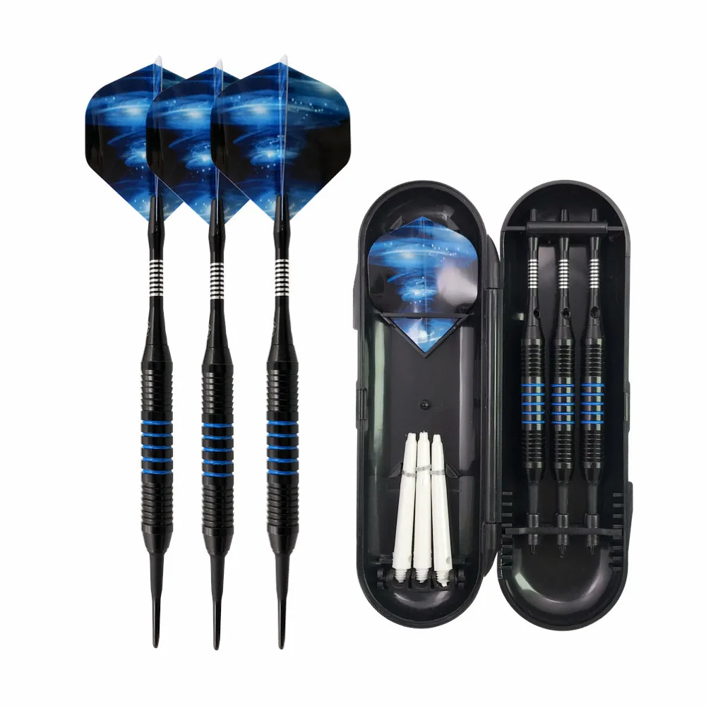 2021 new soft tip darts 18 grams professional competition level electronic dart needle soft dart set with dart box 
2021 new soft tip darts 18 grams professional competition level electronic dart needle soft dart set with dart box