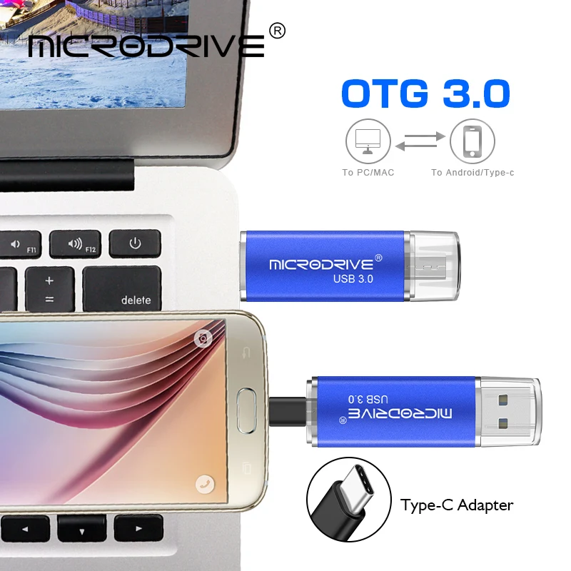 Флеш-накопитель 3 в 1 USB 0 128 16 ГБ 32 64 | Компьютеры и офис