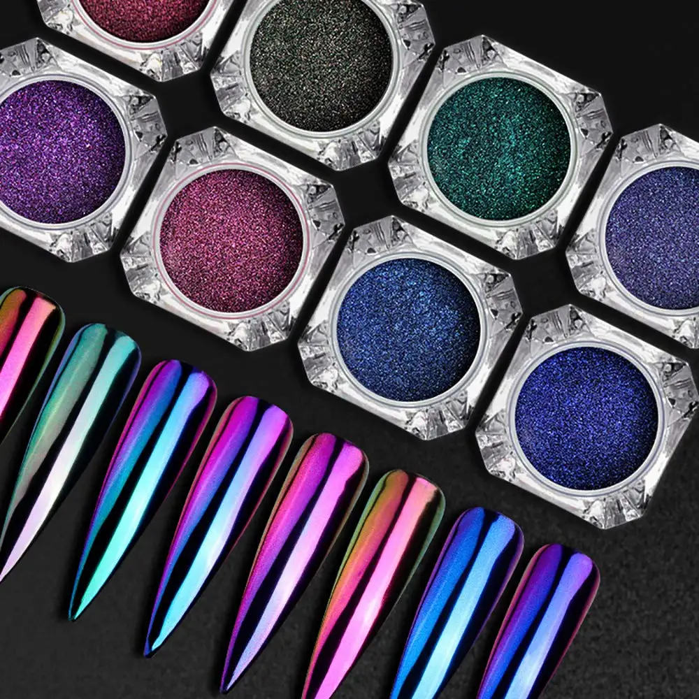 1 Box Nail Art Glitter Mirror Laser Powder 8 Colors Flash Glitter Rub Pigment Powder For DIY Nail Design Manicure Mirror Glitter
1 Box Nail Art Glitter Mirror Laser Powder 8 Colors Flash Glitter Rub Pigment Powder For DIY Nail Design Manicure Mirror Glitter