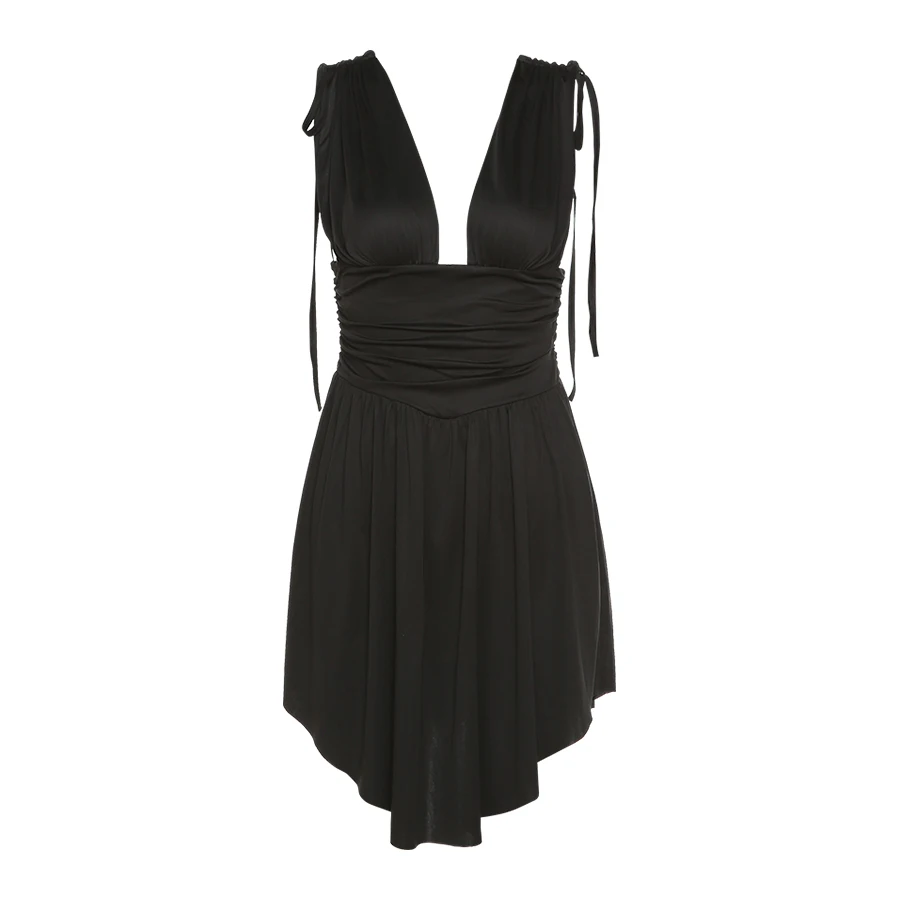 Sylcue Summer greek goddess same V-neck irregular dress women versatile mini skirt sexy deep V-neck slim fit soft comfortable
Sylcue Summer greek goddess same V-neck irregular dress women versatile mini skirt sexy deep V-neck slim fit soft comfortable