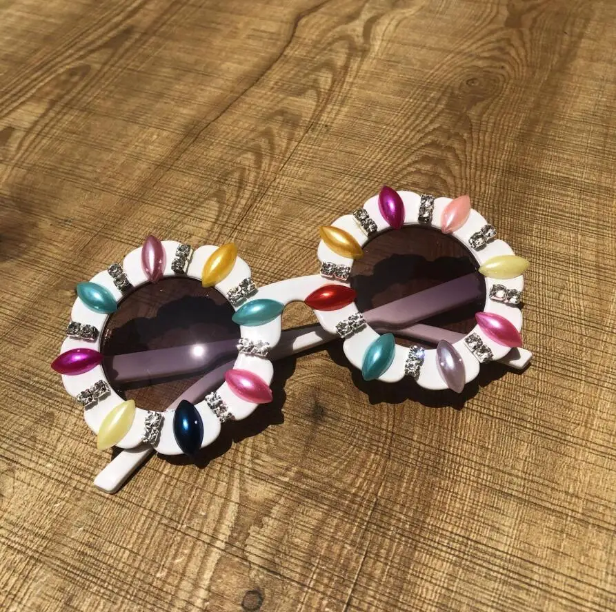 Zaolihu Kids Sunglasses Gorgeous Handmade Crystal Sun Glasses Colorful Round Baby Cute Eyewear UV400 Flower Sahdes
Zaolihu Kids Sunglasses Gorgeous Handmade Crystal Sun Glasses Colorful Round Baby Cute Eyewear UV400 Flower Sahdes