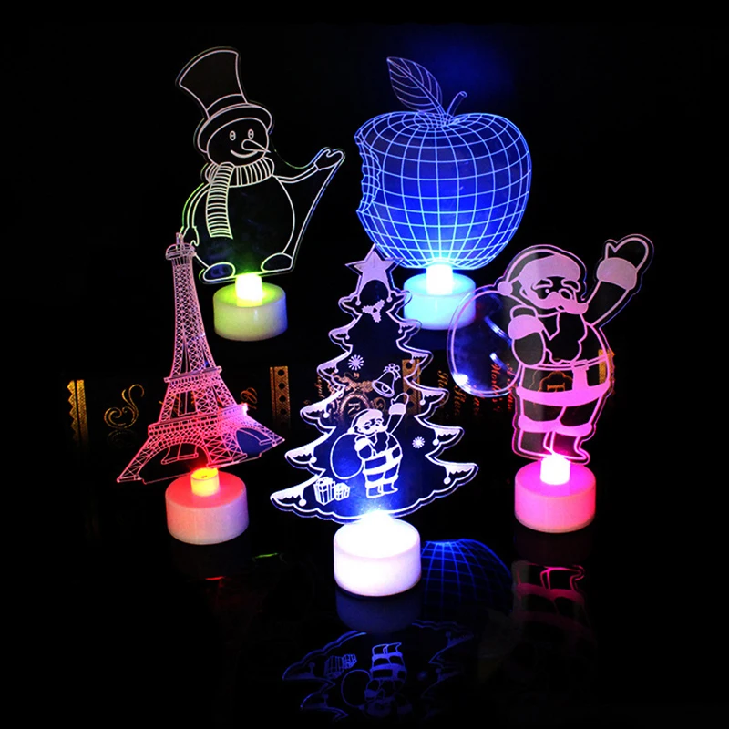 Christmas Tree Santa Claus Snowman LED Electronic candles LED Night Light Home Decor Lamp festive Xmas Gift Christmas decoration
Christmas Tree Santa Claus Snowman LED Electronic candles LED Night Light Home Decor Lamp festive Xmas Gift Christmas decoration