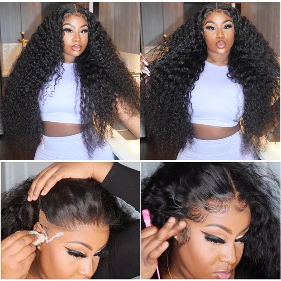 Deep Wave Lace Front Human Hair Wigs Brazilian Deep Wave Lace Front Wig 13x4 Lace Frontal Wig HD Transparent Lace Frontal Wig
Deep Wave Lace Front Human Hair Wigs Brazilian Deep Wave Lace Front Wig 13x4 Lace Frontal Wig HD Transparent Lace Frontal Wig
