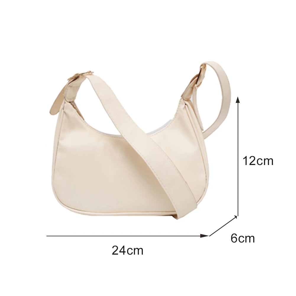 Fashion Women Solid Color Leather Shoulder Bag PU Female Daily Crossbody Bags Popular Simple Female Daily Bag
Fashion Women Solid Color Leather Shoulder Bag PU Female Daily Crossbody Bags Popular Simple Female Daily Bag