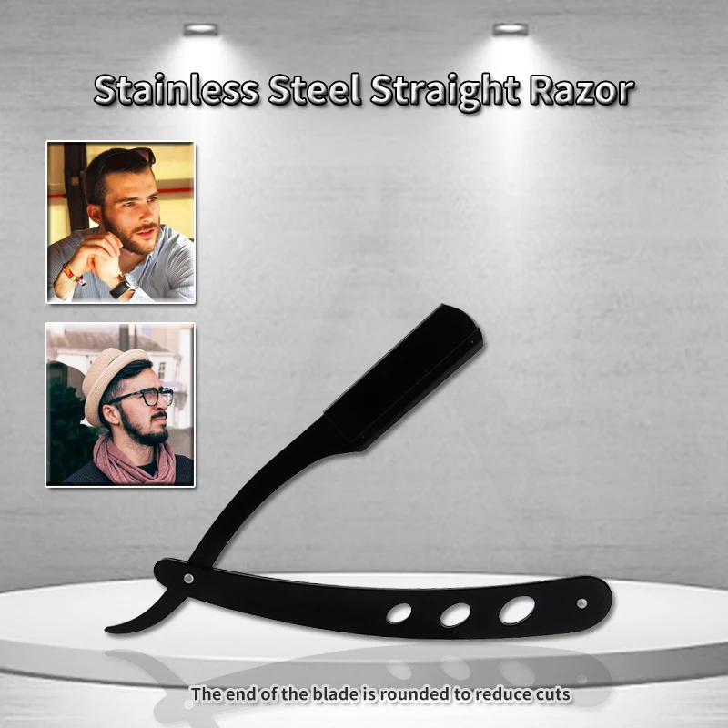 Традиционные мужские бритвы, бритвенный нож, складная прямая бритва из нержавеющей стали для парикмахера
Традиционные мужские бритвы, бритвенный нож, складная прямая бритва из нержавеющей стали для парикмахера