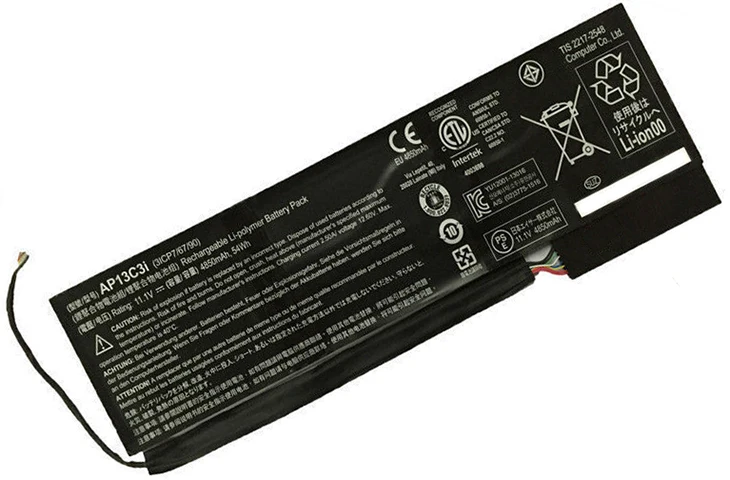 Бесплатная доставка, 11 в, 4850 мАч/54wh Аккумулятор для Acer Aspire P3-131-4602 / 4833 AP13C3i 3ICP7/67/90
Бесплатная доставка, 11 в, 4850 мАч/54wh Аккумулятор для Acer Aspire P3-131-4602 / 4833 AP13C3i 3ICP7/67/90