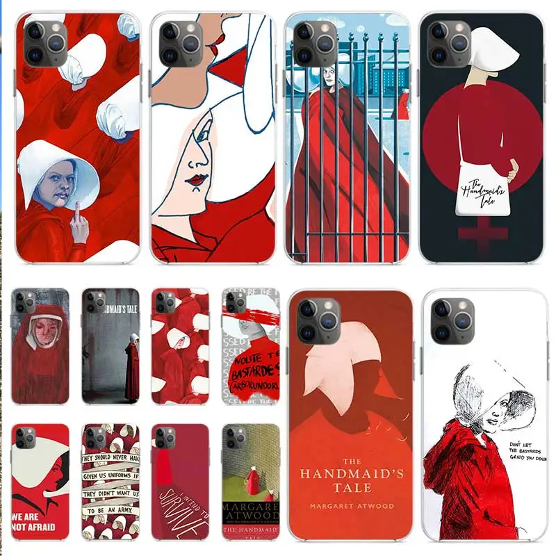 Soft phone cases TV series The Handmaid's Tale covers For IPhone X 6 7 8 Plus XR 6S SE 2020 11 Pro XS Max 12 Mini Mobil Shells
Soft phone cases TV series The Handmaid's Tale covers For IPhone X 6 7 8 Plus XR 6S SE 2020 11 Pro XS Max 12 Mini Mobil Shells
