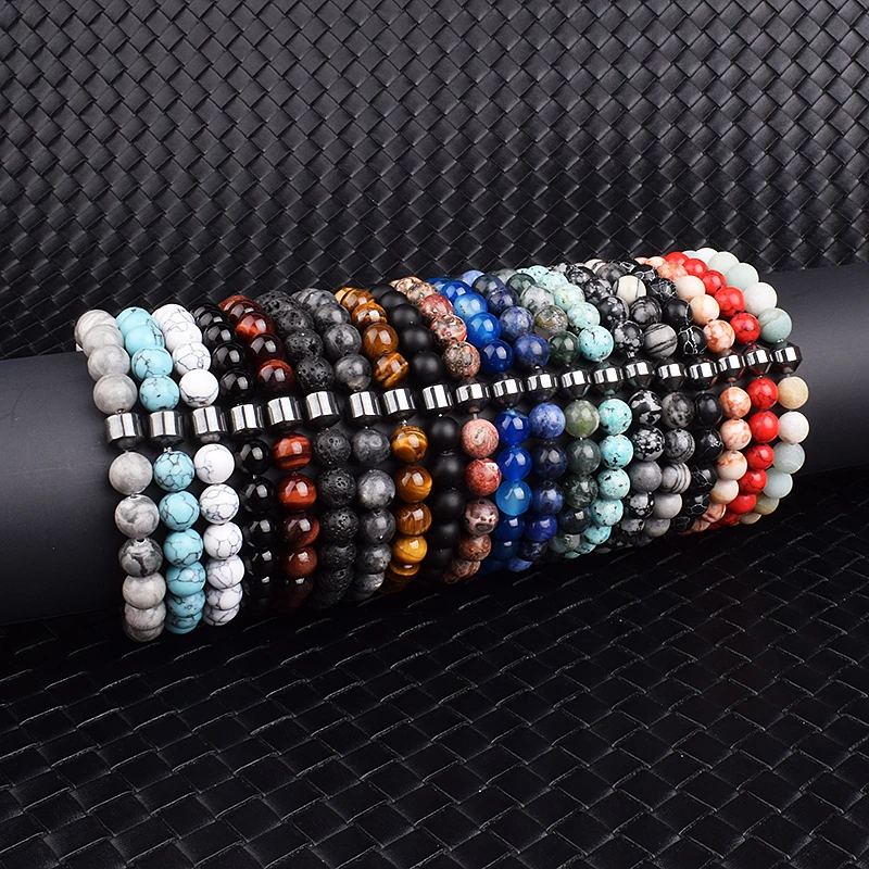 2022 pulsera hombre Fashion Cylinder Hematite Bracelets Nature Energy Stone Bead Bracelets & Bangles Homme Yoga Jewelry Pulsera
2022 pulsera hombre Fashion Cylinder Hematite Bracelets Nature Energy Stone Bead Bracelets & Bangles Homme Yoga Jewelry Pulsera