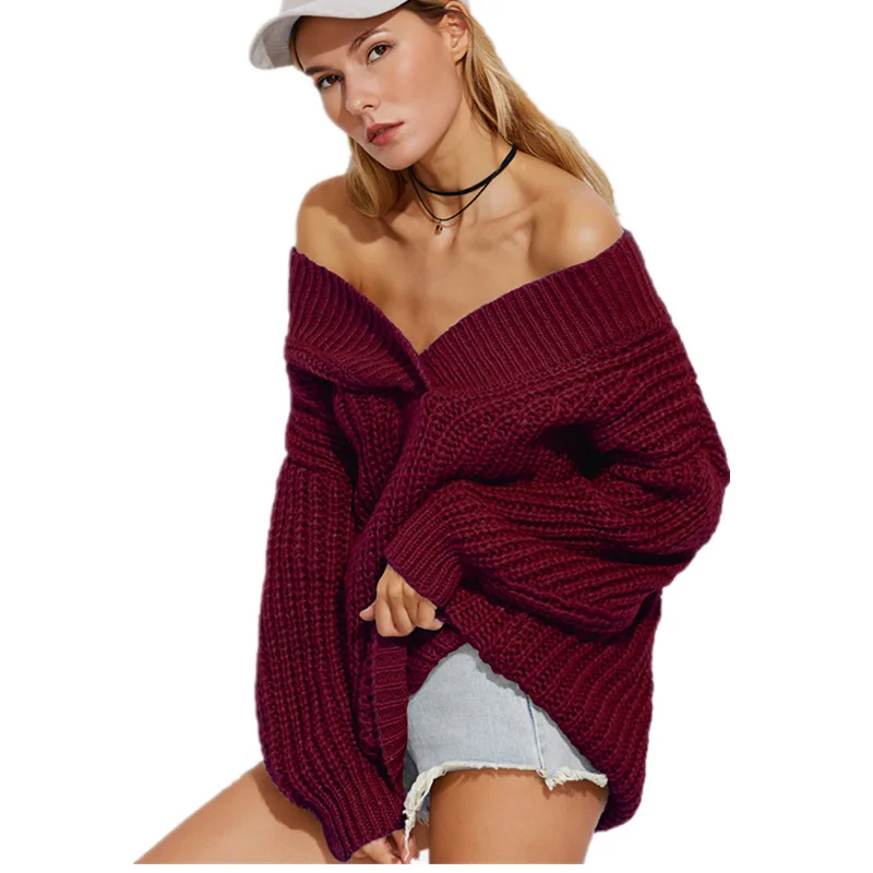 WQJGR 2020 Spring Autumn Fashion New Knit Sweater Women Long Sleeve V-Neck Sweater Women and Pullovers
WQJGR 2020 Spring Autumn Fashion New Knit Sweater Women Long Sleeve V-Neck Sweater Women and Pullovers