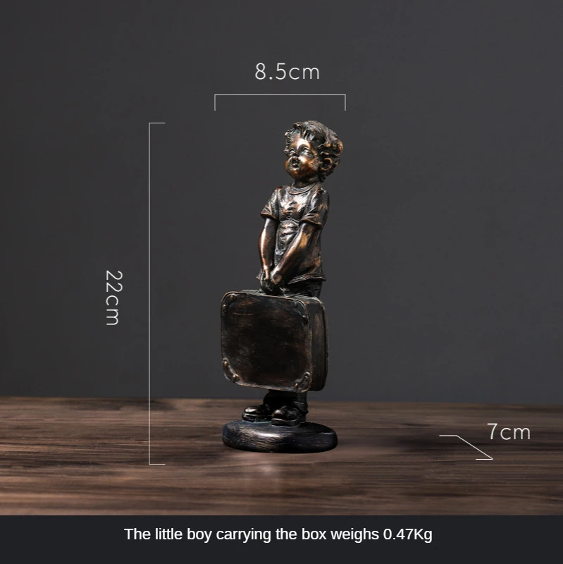 European-style carrying box little boy decoration home wine cabinet TV handicraft
European-style carrying box little boy decoration home wine cabinet TV handicraft