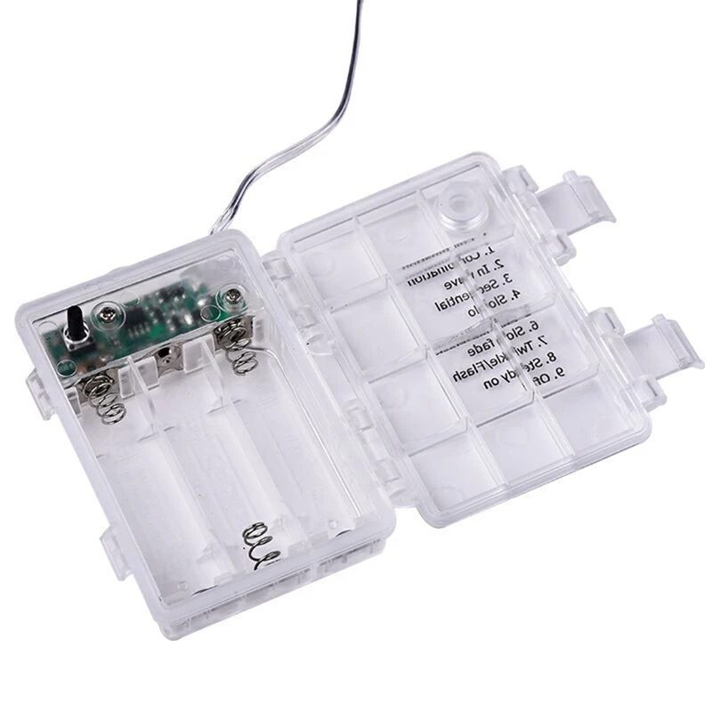 8 Functions 100 Led Battery Box High-End Copper Wire Lamp Christmas Day Indoor Outdoor Party Celebration Outfit
8 Functions 100 Led Battery Box High-End Copper Wire Lamp Christmas Day Indoor Outdoor Party Celebration Outfit