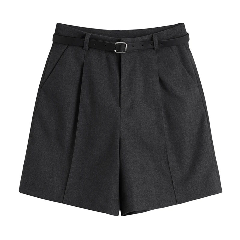 High Waist Solid Sashes Half Length Women' Short Pants Simple Fashion Loose Shots Spring Summer 2021 All Match Casual Pants
High Waist Solid Sashes Half Length Women' Short Pants Simple Fashion Loose Shots Spring Summer 2021 All Match Casual Pants