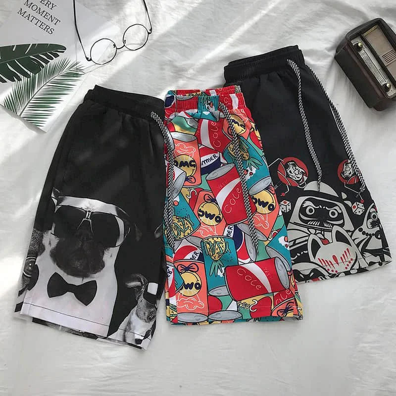 Men's beach shorts summer loose large size quick-drying pants Korean casual seaside flower shorts lovers streetwear hip hop bot
Men's beach shorts summer loose large size quick-drying pants Korean casual seaside flower shorts lovers streetwear hip hop bot