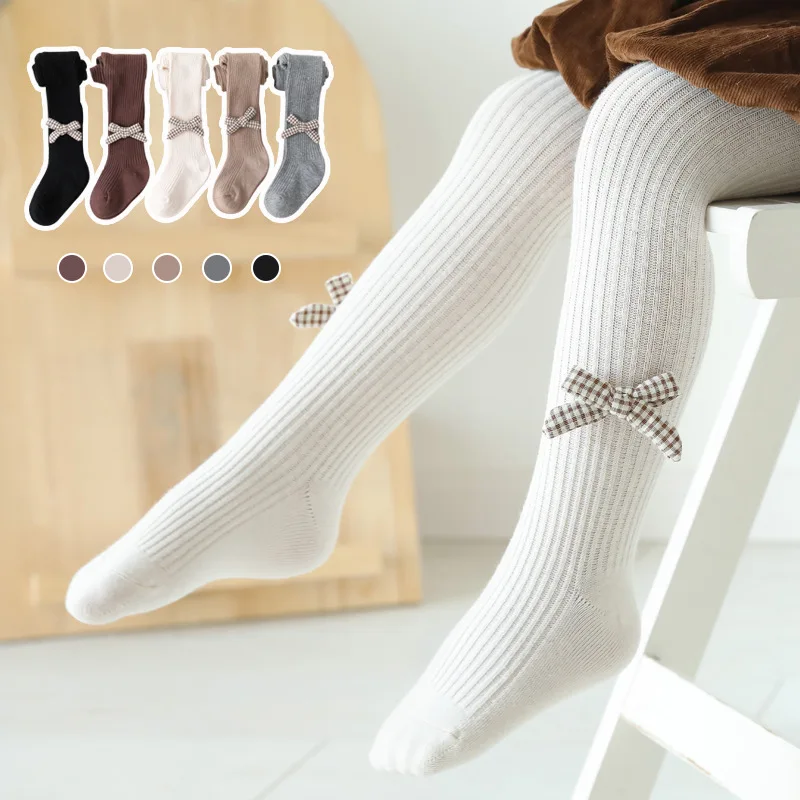 Baby Tights New Bowknot Children's Pantyhose Autumn Infant Girl's Knitted Pantalon Collant Cotton Girls Tight for Kid Clothing
Baby Tights New Bowknot Children's Pantyhose Autumn Infant Girl's Knitted Pantalon Collant Cotton Girls Tight for Kid Clothing