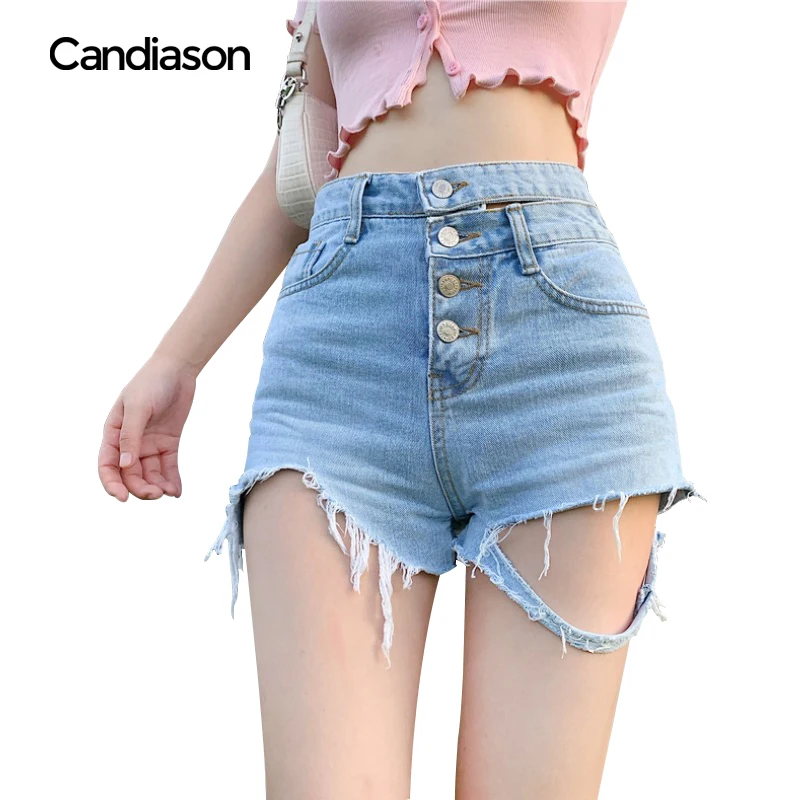 Casual Women Sexy hole denim super shorts women summer high waist slim hot pants 2020 Summer Jeans Shorts Chic Hot Ladies Botto
Casual Women Sexy hole denim super shorts women summer high waist slim hot pants 2020 Summer Jeans Shorts Chic Hot Ladies Botto