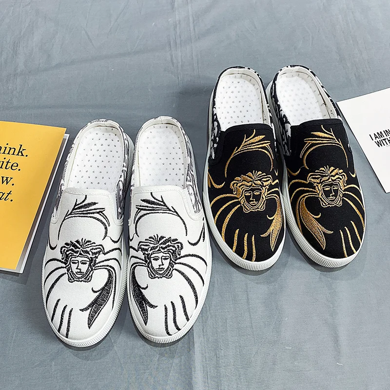 Fashion Greek Goddess Men Casual Shoes Light Comfort Low Tops Slip-On Slippers Summer Simple Inddoor Mesh Shoes Fast Shipping
Fashion Greek Goddess Men Casual Shoes Light Comfort Low Tops Slip-On Slippers Summer Simple Inddoor Mesh Shoes Fast Shipping