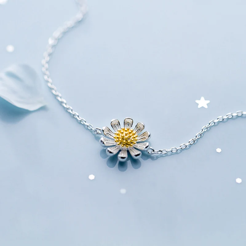 La Monada Flower Daisy Bracelets For Women Silver 925 Sterling Jewelry Fine 925 Sterling Silver Women's Bracelet Female
La Monada Flower Daisy Bracelets For Women Silver 925 Sterling Jewelry Fine 925 Sterling Silver Women's Bracelet Female