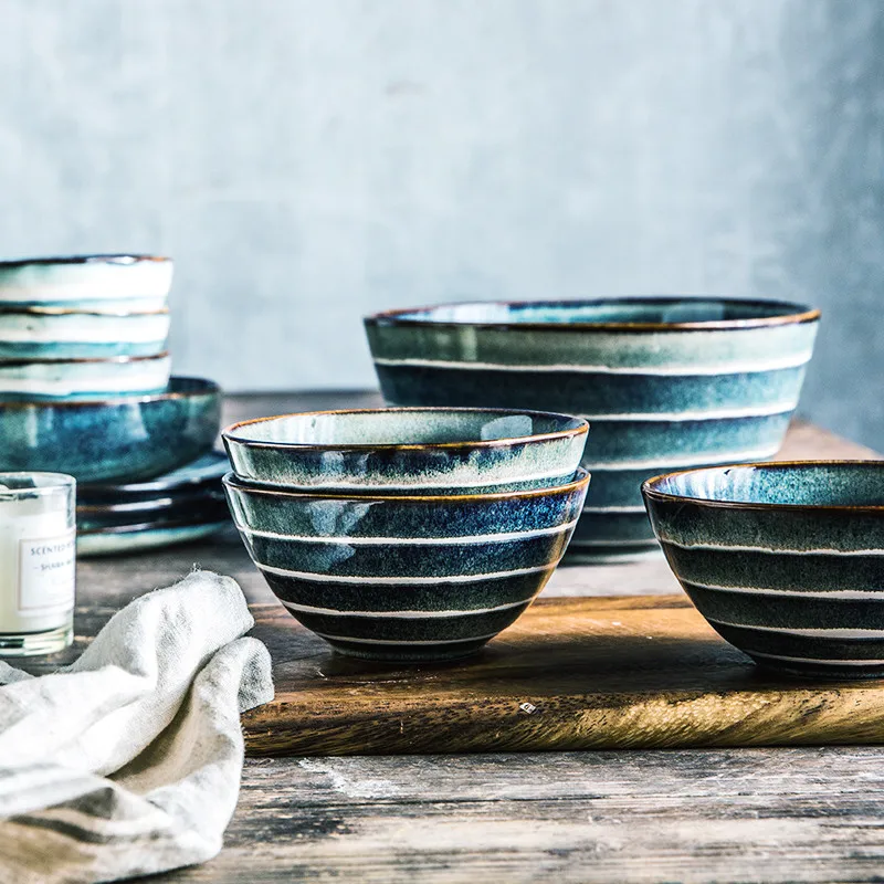 Kitchen Japanese Western Dishes Ceramic Dishes Ins Steak Dishes Round Dishes Dishes Gourmet Creative Tableware Set Ramen Bowl
Kitchen Japanese Western Dishes Ceramic Dishes Ins Steak Dishes Round Dishes Dishes Gourmet Creative Tableware Set Ramen Bowl