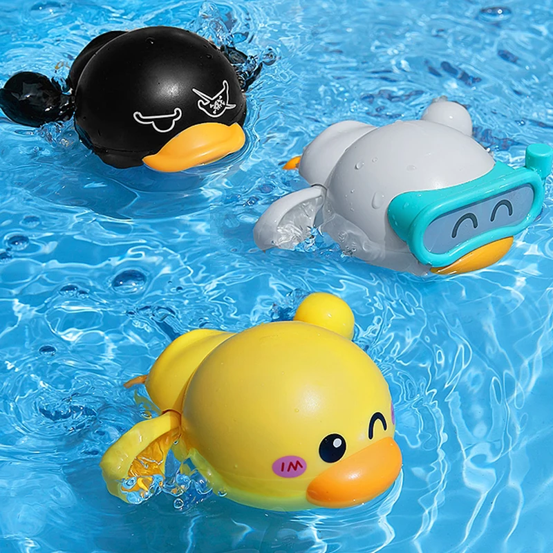 Children Bathroom Bath Shower Toy Baby Clockwork Swimming Floating Children Play Water Cute Little Duck Bathing Bathtub Toys
Children Bathroom Bath Shower Toy Baby Clockwork Swimming Floating Children Play Water Cute Little Duck Bathing Bathtub Toys