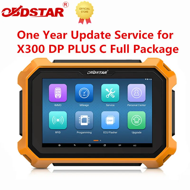 Обновление обновления на один год для OBDSTAR X300 DP/X300 DP PLUS/KEY MASTER DP PLUS ограниченная по времени скидка
Обновление обновления на один год для OBDSTAR X300 DP/X300 DP PLUS/KEY MASTER DP PLUS ограниченная по времени скидка