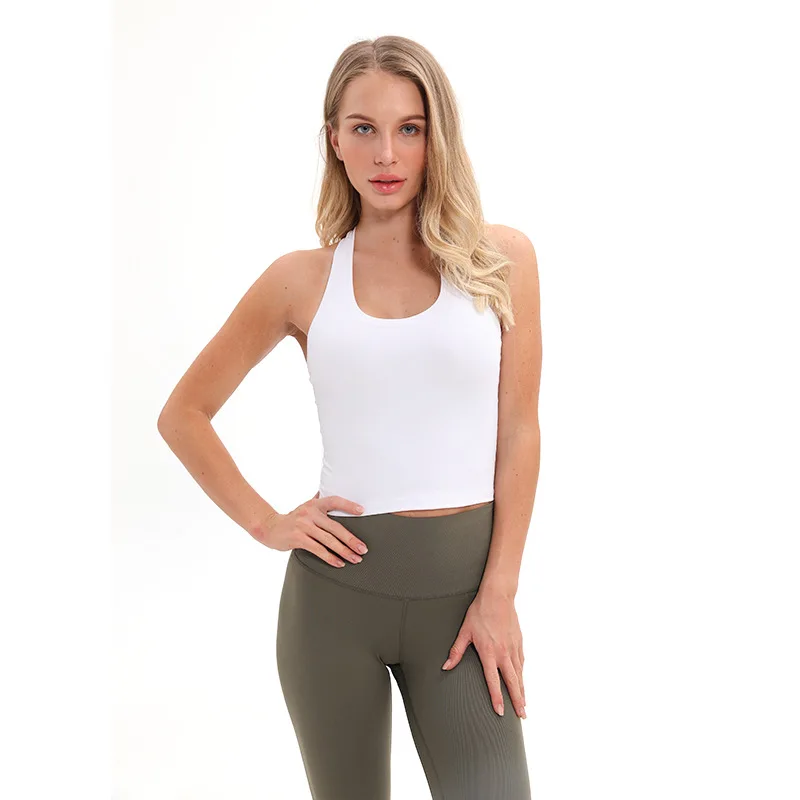 2021 Sports Vest Women's Solid Color Tight Sexy Wild High-Elastic Dance Sports Fitness Clothes Beauty Back Yoga Gym Wear Female
2021 Sports Vest Women's Solid Color Tight Sexy Wild High-Elastic Dance Sports Fitness Clothes Beauty Back Yoga Gym Wear Female