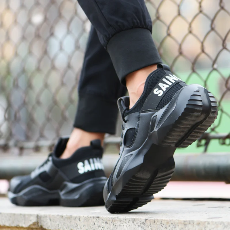 Steel Toe Cap Men Shoes for Work Puncture-Proof Safety Shoes Boots Casual Working Footwear Sneakers Chaussures De Securite
Steel Toe Cap Men Shoes for Work Puncture-Proof Safety Shoes Boots Casual Working Footwear Sneakers Chaussures De Securite