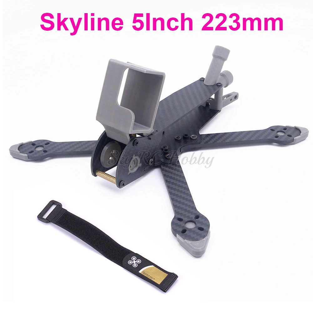 Skyline'5 5Inch 223mm 225 X-type Split Carbon Fiber Frame kit w/ 4mm Arm For Air Unit TPU 3D Printed Parts FPV Drone Quadcopter
Skyline'5 5Inch 223mm 225 X-type Split Carbon Fiber Frame kit w/ 4mm Arm For Air Unit TPU 3D Printed Parts FPV Drone Quadcopter