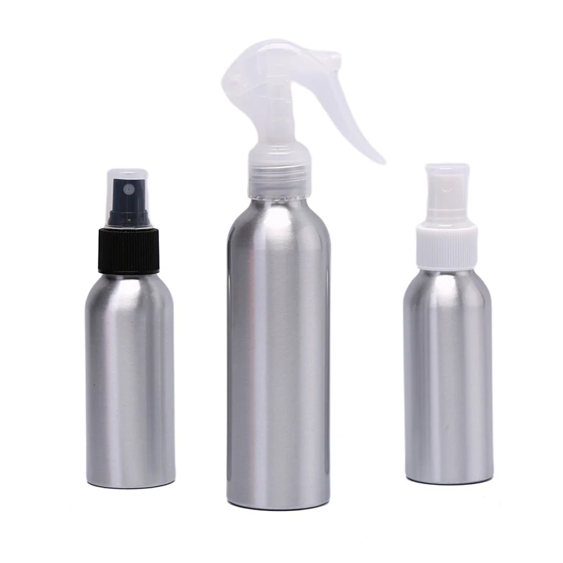 100ML Aluminum Spray Bottle Refillable Perfume Portable Empty Container Travel Cosmetic Sprayer Atomizer Silver
100ML Aluminum Spray Bottle Refillable Perfume Portable Empty Container Travel Cosmetic Sprayer Atomizer Silver
