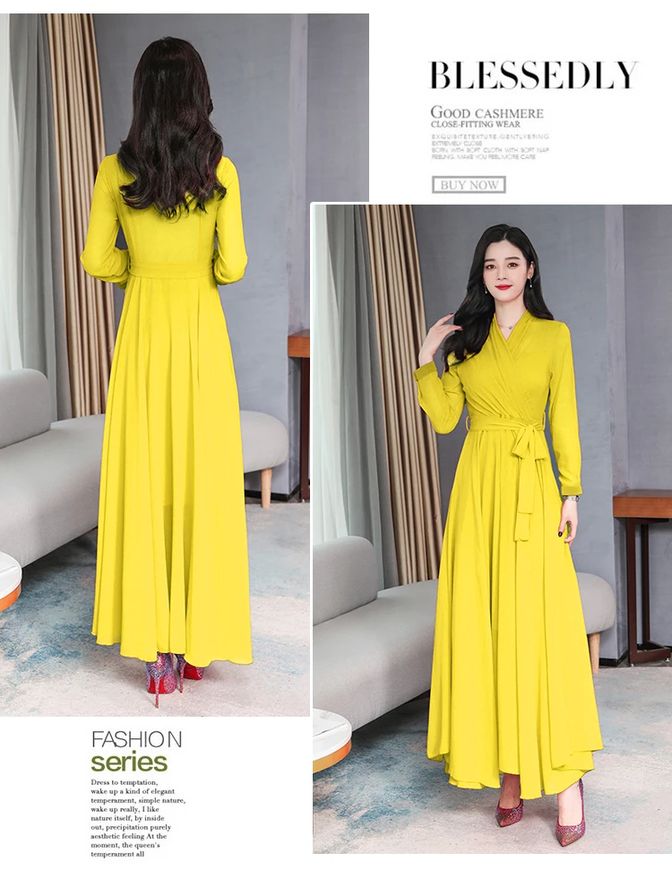 Houthion Women's Dresses Solid Long Dress Loose Plus Size Bohemia New Draw Back Chiffon A-LINE Mid-Calf Casual Fashion
Houthion Women's Dresses Solid Long Dress Loose Plus Size Bohemia New Draw Back Chiffon A-LINE Mid-Calf Casual Fashion