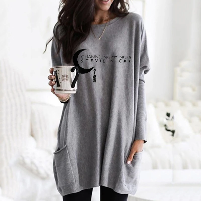 Stevie Nicks Sweatshirt Pullover Fashionable Printed Long Long Sleeve Sweatshirt 
Stevie Nicks Sweatshirt Pullover Fashionable Printed Long Long Sleeve Sweatshirt