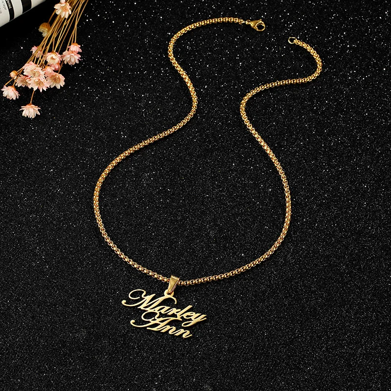 FH05 3 Pcs/Lot Fashion Personalized Name Pendant Necklace For Women Custom Heart Nameplate Choker Necklaces Jewellry Gift 
FH05 3 Pcs/Lot Fashion Personalized Name Pendant Necklace For Women Custom Heart Nameplate Choker Necklaces Jewellry Gift