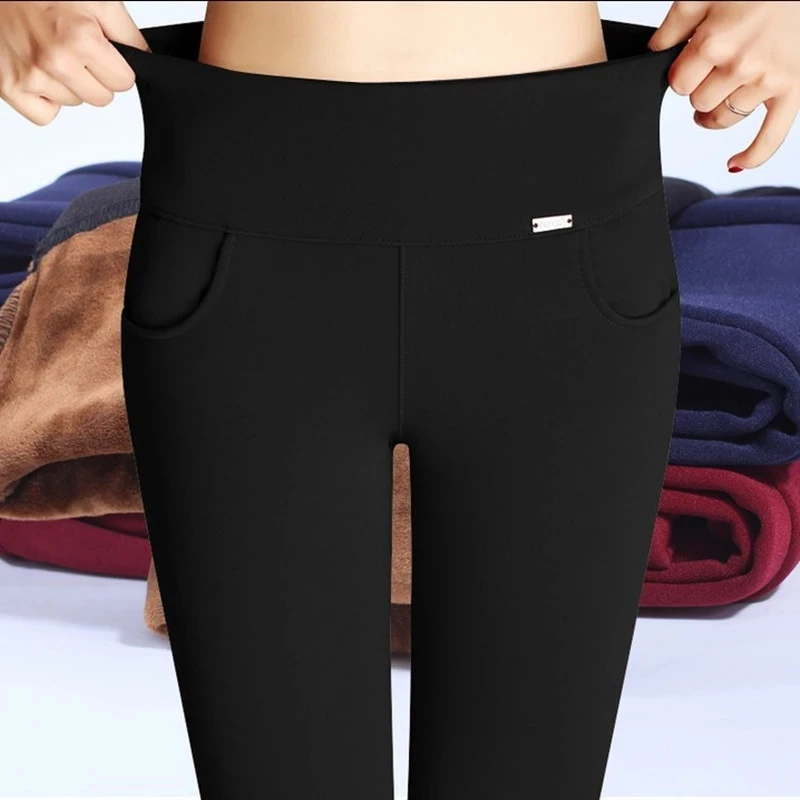 Размера плюс S-XXXXL зимние брюки для женщин теплая флисовая карандаш брюки джинсовые шорты, с завышенной талией, эластичные утепленные леггин...
Размера плюс S-XXXXL зимние брюки для женщин теплая флисовая карандаш брюки джинсовые шорты, с завышенной талией, эластичные утепленные леггин...
