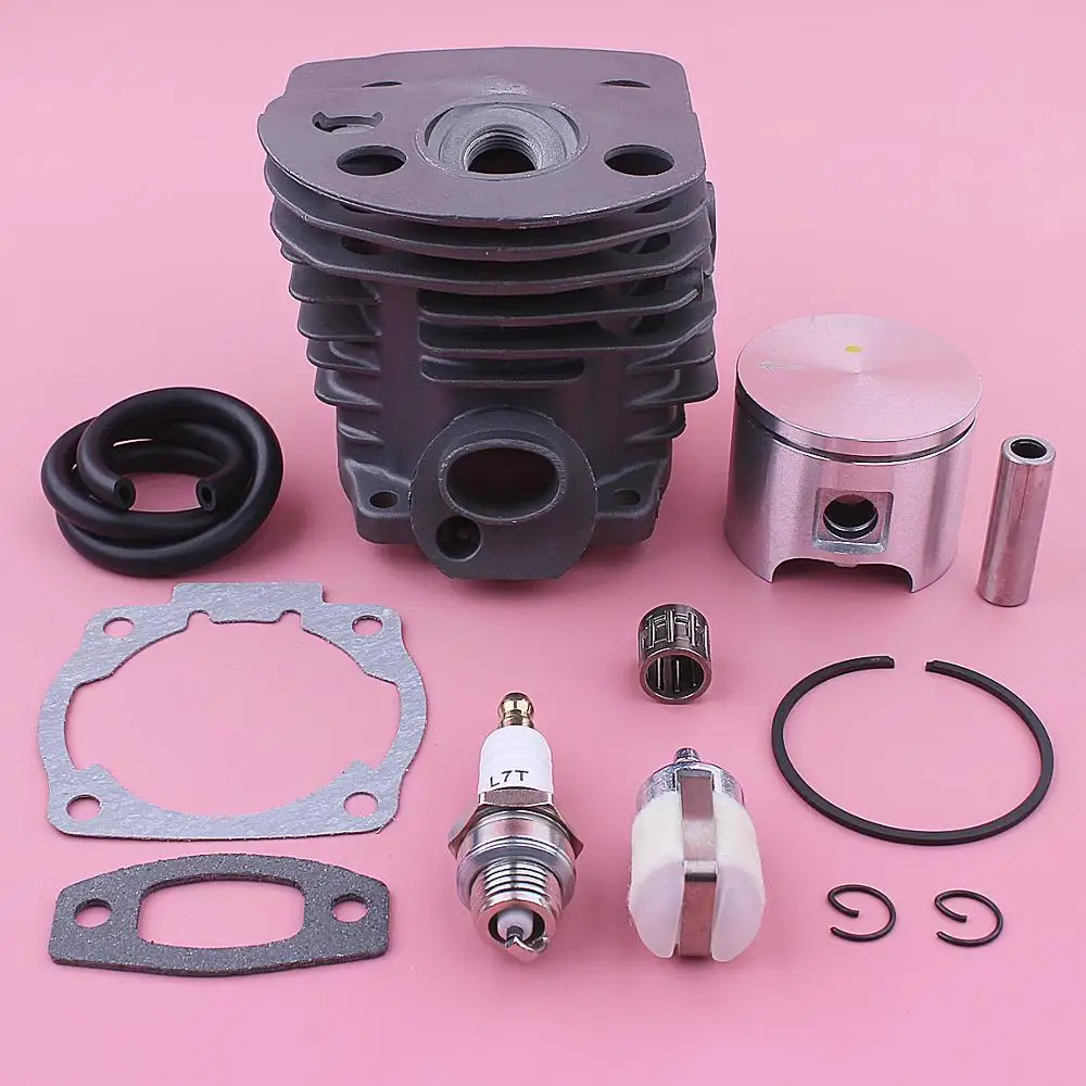 46mm Cylinder Piston Pin Fuel Line Filter Kit For Husqvarna 50 51 55 Rancher Chainsaw 503609172 w Muffler Gasket Spark plug
46mm Cylinder Piston Pin Fuel Line Filter Kit For Husqvarna 50 51 55 Rancher Chainsaw 503609172 w Muffler Gasket Spark plug