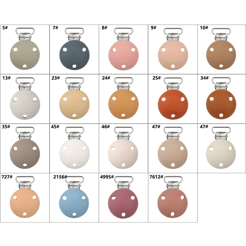 Baby Teether Safety Clasp Round Silicone Pacifier Clip Infants Dummy Chain Nipple Soother Holder Accessories
Baby Teether Safety Clasp Round Silicone Pacifier Clip Infants Dummy Chain Nipple Soother Holder Accessories
