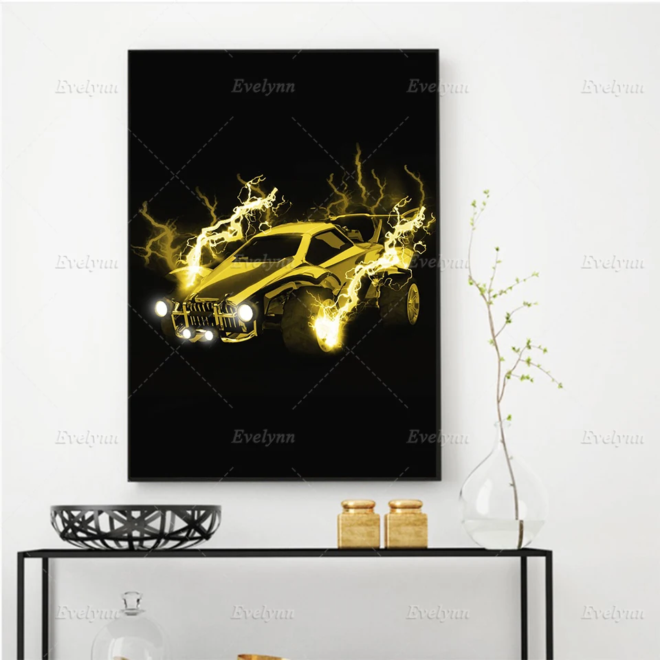 Vintage Rocket League Octane Posters And Print Canvas Yellow Lightning Car Wall Art Pictures For Living Room Home Decor Painting
Vintage Rocket League Octane Posters And Print Canvas Yellow Lightning Car Wall Art Pictures For Living Room Home Decor Painting