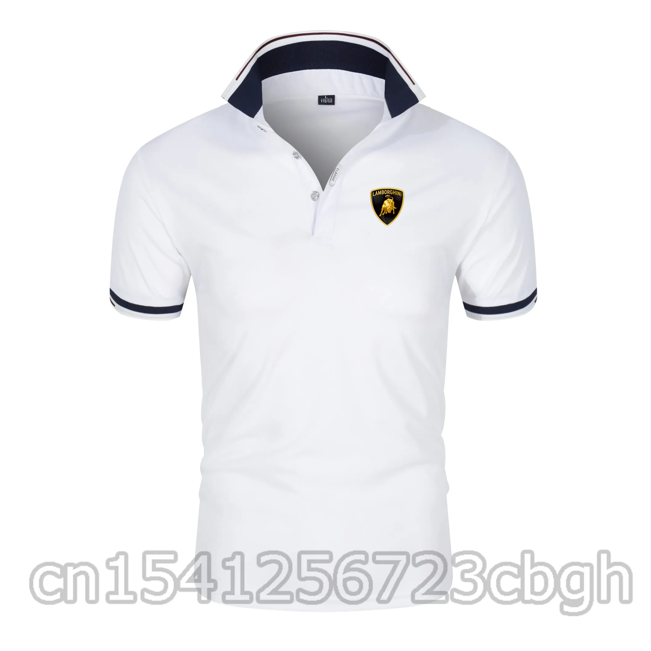 Summer Sports And Leisure Men's Fashion Printed Polo Shirt Lamborghini Boutique Casual Business Short-Sleeved Shirt Lapel Jacket
Summer Sports And Leisure Men's Fashion Printed Polo Shirt Lamborghini Boutique Casual Business Short-Sleeved Shirt Lapel Jacket