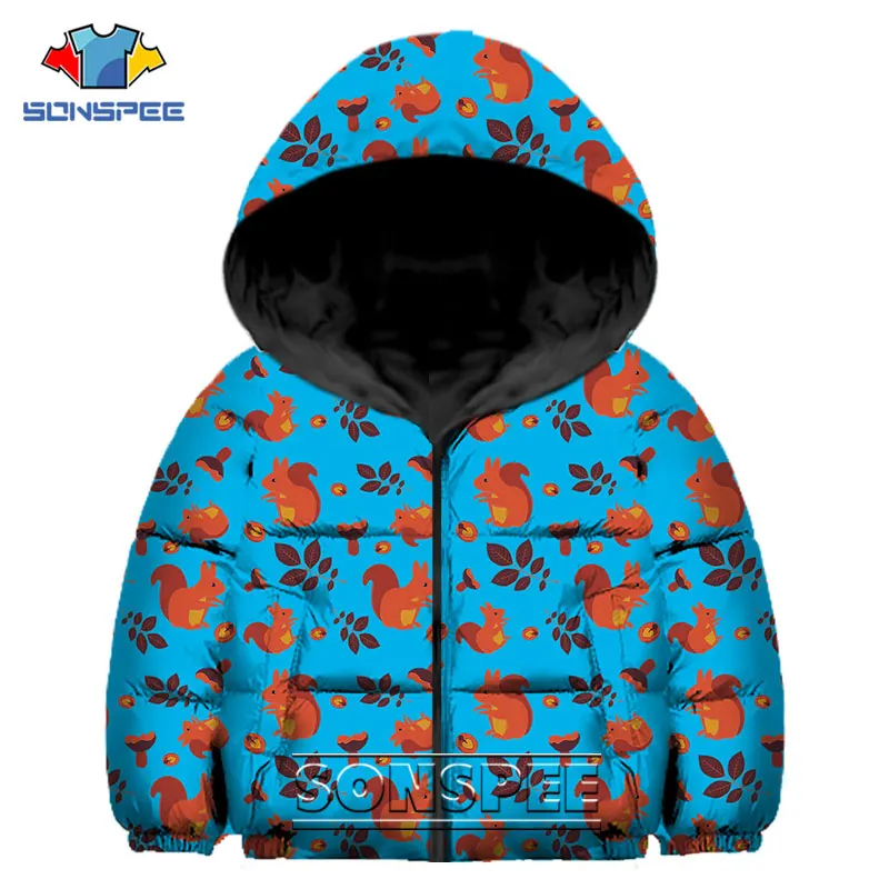SONSPEE Kawaii Fox Baby Child Parkas 3D Print Many Cartoon Animal Punk Style Down Jacket Winter Boy Girl Keep Warm Thick Coats
SONSPEE Kawaii Fox Baby Child Parkas 3D Print Many Cartoon Animal Punk Style Down Jacket Winter Boy Girl Keep Warm Thick Coats
