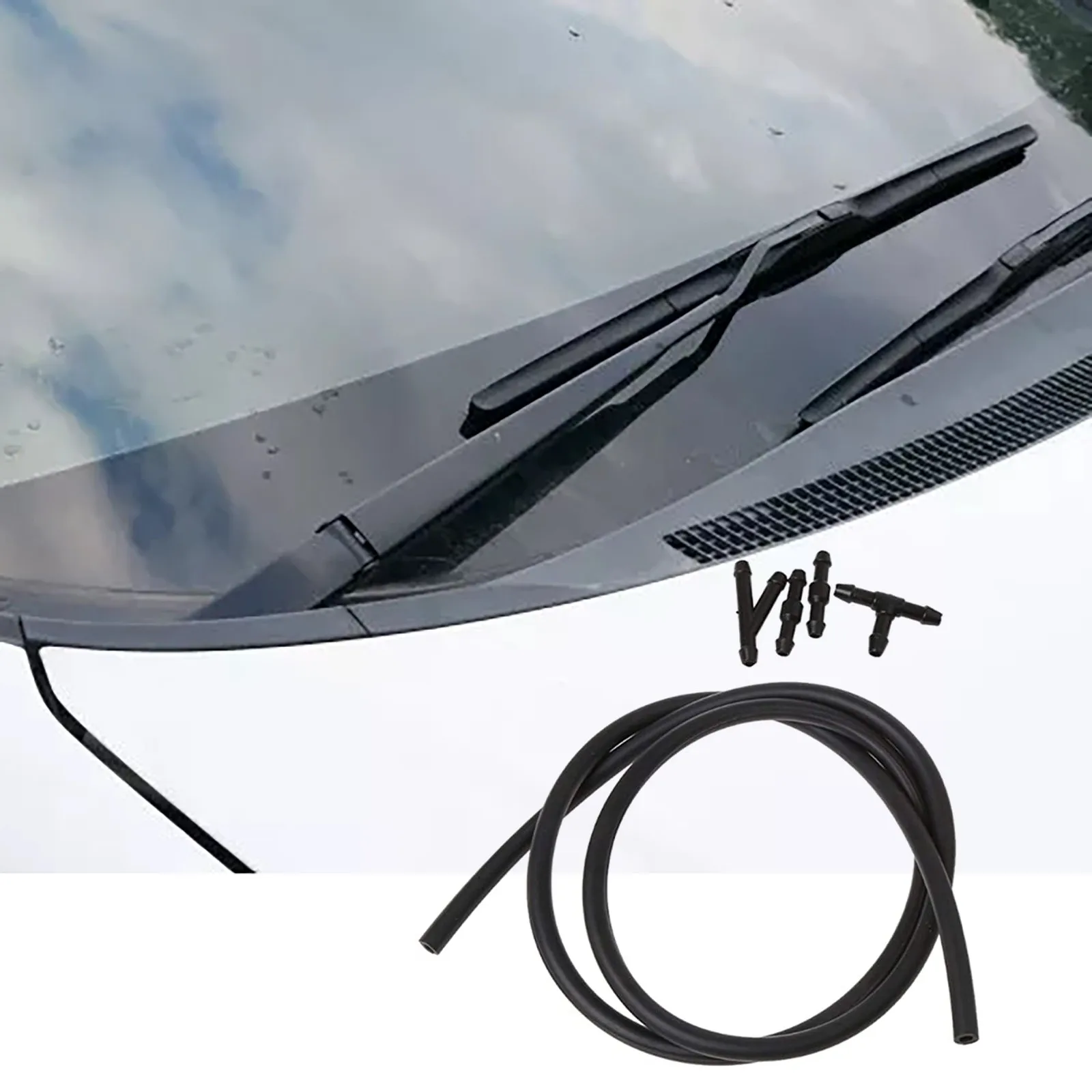 Windscreen Washer Hose Repair Kit Spray Water Hose Car Windscreen Wiper Washer Spray Nozzle Kit Universal Windscreen Washer
Windscreen Washer Hose Repair Kit Spray Water Hose Car Windscreen Wiper Washer Spray Nozzle Kit Universal Windscreen Washer