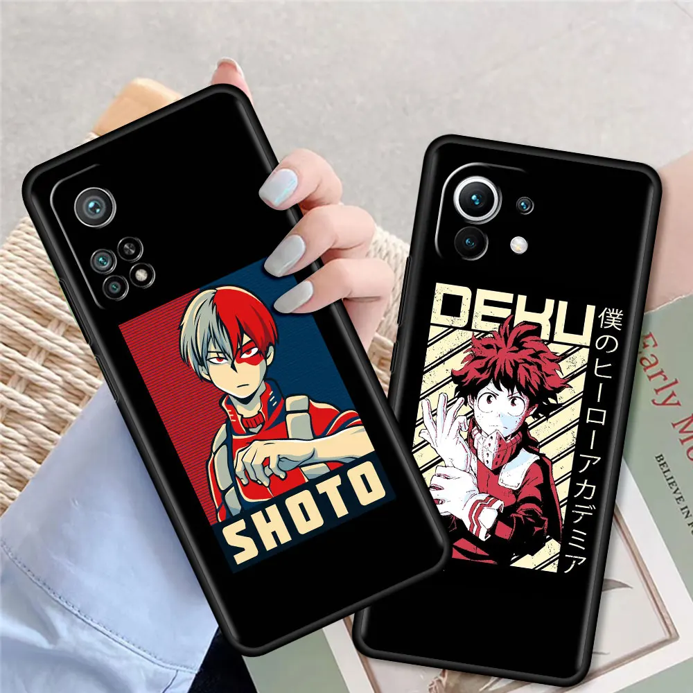 Shockproof Case for Xiaomi Mi 10T Pro 11 10 Ultra 9T CC9 Note10 A2 Lite Matte Soft Cover Anime My Hero Academia Phone Coque
Shockproof Case for Xiaomi Mi 10T Pro 11 10 Ultra 9T CC9 Note10 A2 Lite Matte Soft Cover Anime My Hero Academia Phone Coque