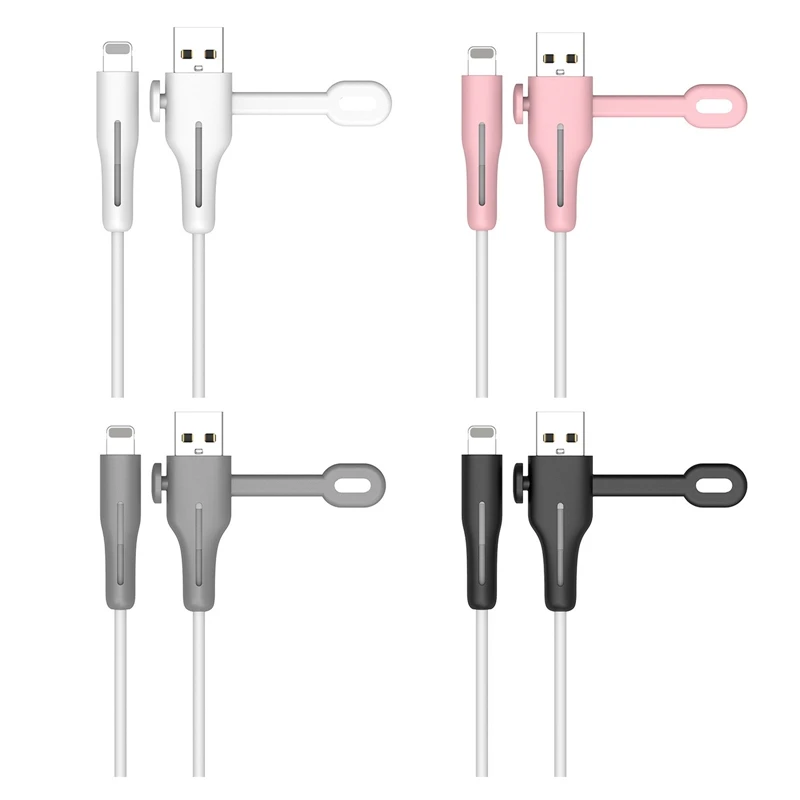 Cable Organizer Protector Silicone Cover For IPhone USB Charger Cable Management Wire Winder For IPhone Data Line Protector
Cable Organizer Protector Silicone Cover For IPhone USB Charger Cable Management Wire Winder For IPhone Data Line Protector