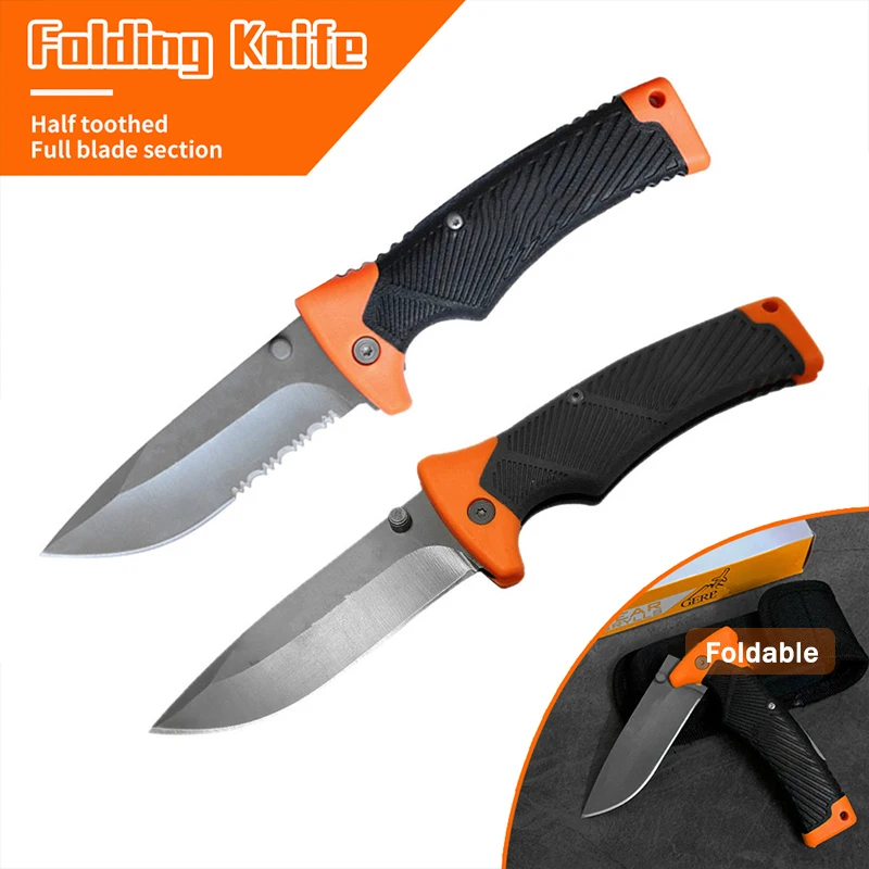 Folding Knife 7CR17Mov G10 ABS Handle Blade Tactical Camping Survival Combat Pocket Knives Hunting Multi Tools Knife Sheath 
Folding Knife 7CR17Mov G10 ABS Handle Blade Tactical Camping Survival Combat Pocket Knives Hunting Multi Tools Knife Sheath
