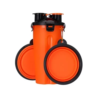 Dog Bowl Foldable Silicone Two-in-one Cat Water and Grain Cup Bowls Pet Food Feeder Cats Portable Outdoor Travel Water Bottle
Dog Bowl Foldable Silicone Two-in-one Cat Water and Grain Cup Bowls Pet Food Feeder Cats Portable Outdoor Travel Water Bottle
