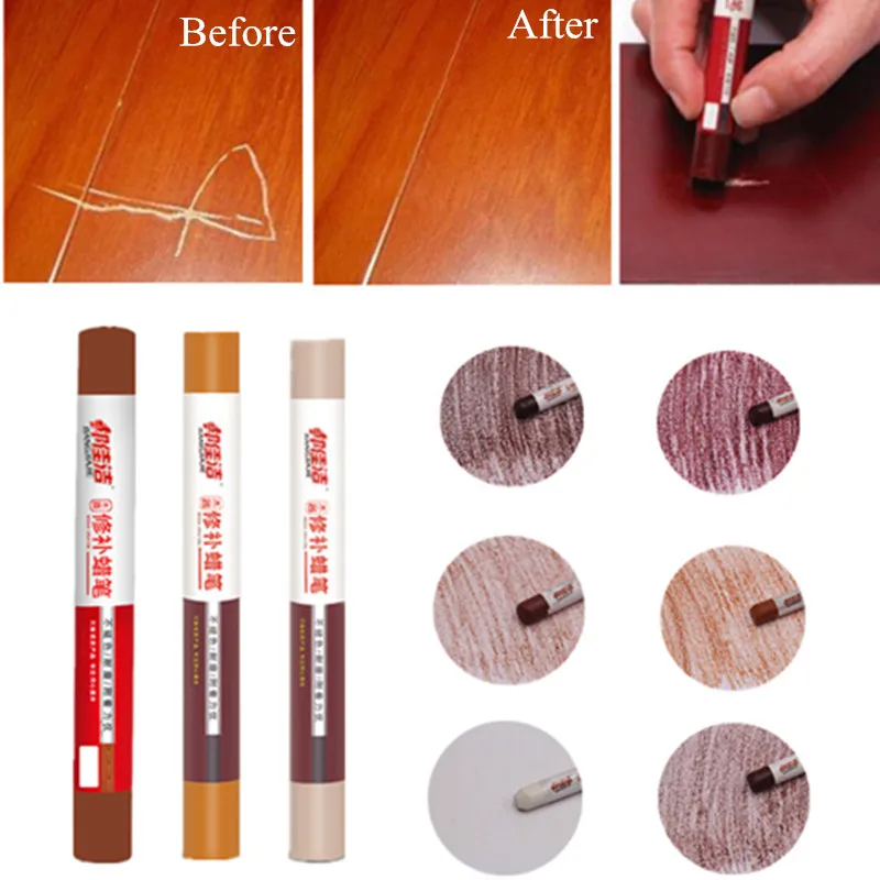 9 colors furniture repair crayons solid wood scratch filling repair color pen quick repair materials wood color paint
9 colors furniture repair crayons solid wood scratch filling repair color pen quick repair materials wood color paint
