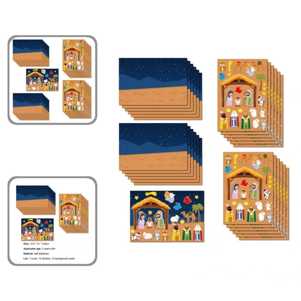 1 Set Funny Wide Application Colorful Cute DIY Sticker Lightweight Decorative Stickers Removable for Kindergarten
1 Set Funny Wide Application Colorful Cute DIY Sticker Lightweight Decorative Stickers Removable for Kindergarten