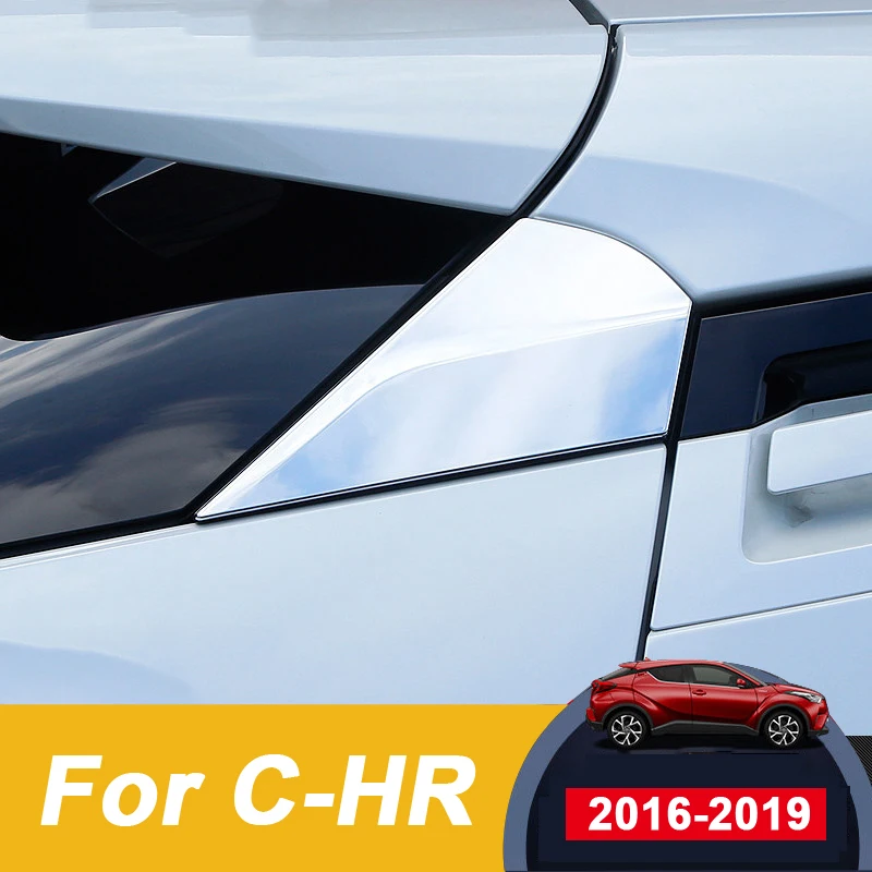 Для Toyota C-HR CHR 2016 2017 2018 2019 ABS задний багажник задний окно спойлер боковая крышка задний треугольник отделка аксессуар
Для Toyota C-HR CHR 2016 2017 2018 2019 ABS задний багажник задний окно спойлер боковая крышка задний треугольник отделка аксессуар