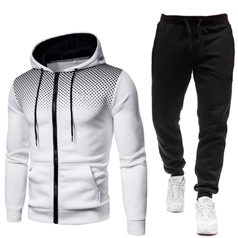 Tracksuit Men Set Two Pieces Man Sportswear Zipper Hoodie Pants Sport Suits Casual Sweatshirt Sweatpants Jogger Run Gym Workout
Tracksuit Men Set Two Pieces Man Sportswear Zipper Hoodie Pants Sport Suits Casual Sweatshirt Sweatpants Jogger Run Gym Workout