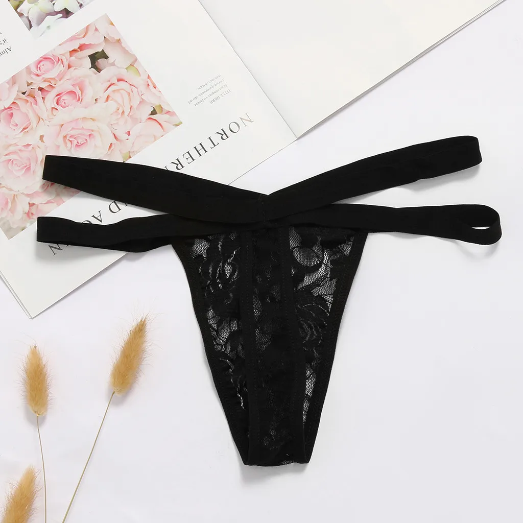 Women Sexy Lingerie Thongs Lace Mesh G-string Briefs Underwear Panties T string Ladies Translucent Sexy c4 
Women Sexy Lingerie Thongs Lace Mesh G-string Briefs Underwear Panties T string Ladies Translucent Sexy c4