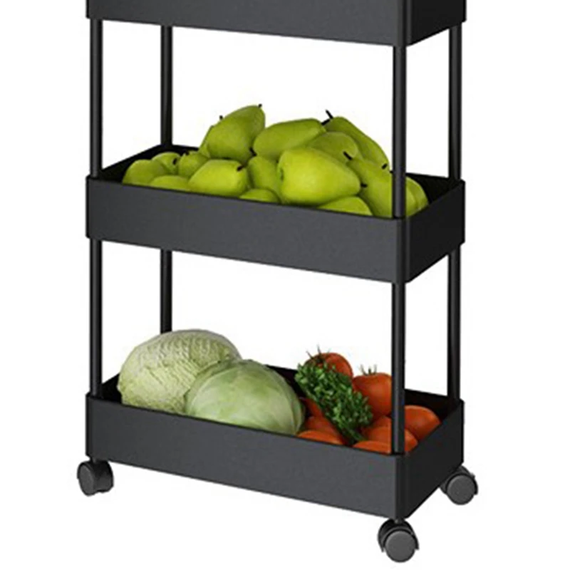 Slim Storage Cart, 3 Tier Bathroom Organizer Slide Out Storage Shelves Rolling Utility Cart with Casters Wheels
Slim Storage Cart, 3 Tier Bathroom Organizer Slide Out Storage Shelves Rolling Utility Cart with Casters Wheels