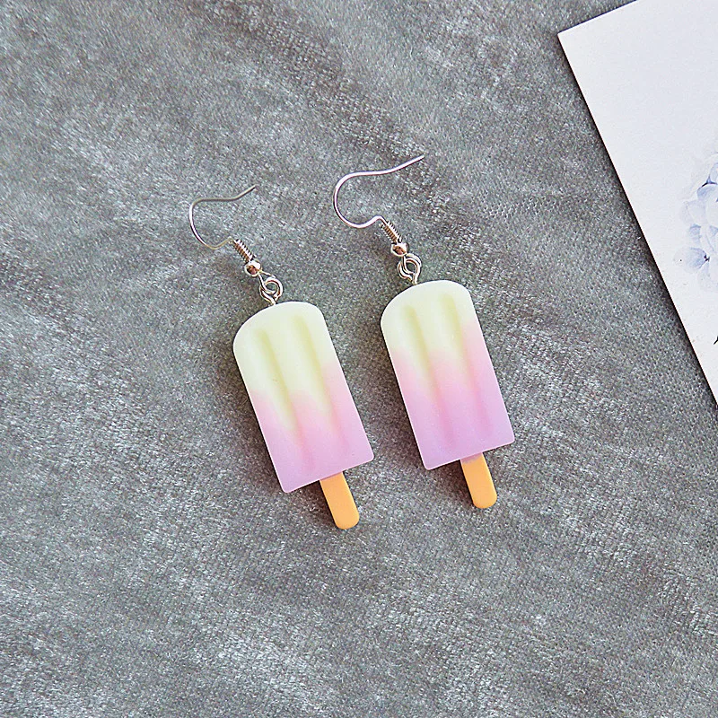 Summer Refreshing Color Lollipop Simple Fresh Earrings Fashion Creative Emulational Ice Cream Funny Eardrop Sweet Cute Jewelry
Summer Refreshing Color Lollipop Simple Fresh Earrings Fashion Creative Emulational Ice Cream Funny Eardrop Sweet Cute Jewelry