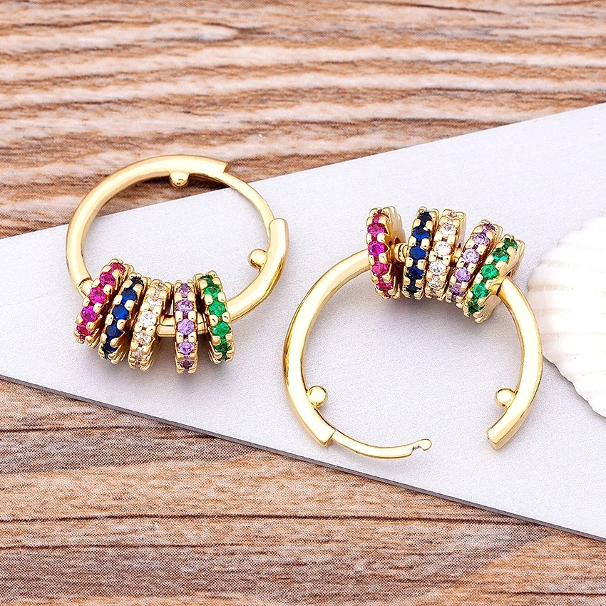 Beads Bohemia Colorful Dangle Earrings Copper Cubic Zircon Ear Hole Hoop Drop Earrings For Women Best Party Wedding Jewelry Gift
Beads Bohemia Colorful Dangle Earrings Copper Cubic Zircon Ear Hole Hoop Drop Earrings For Women Best Party Wedding Jewelry Gift